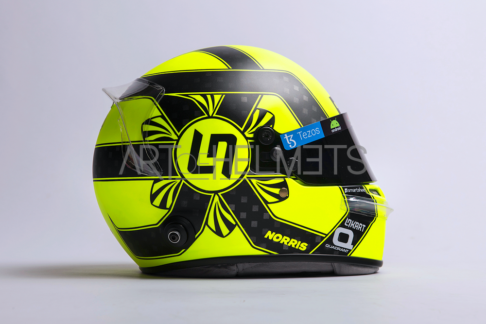 Lando Norris 2023 F1 Full-Size 1:1 Replica Helmet