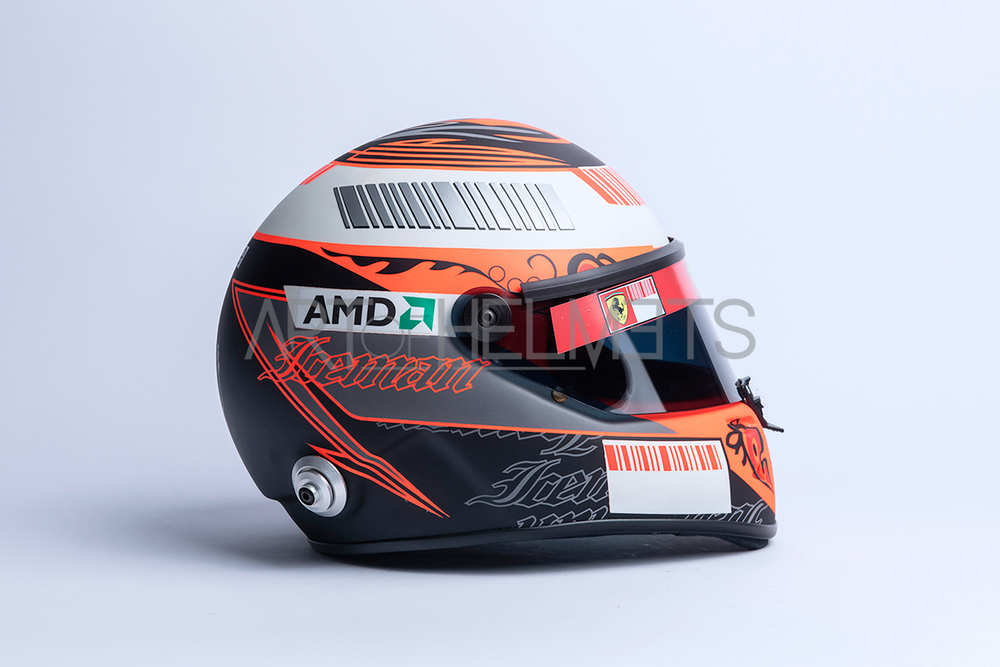 Kimi Räikkönen 2008 Formula 1  Full-Size 1:1 Replica Helmet