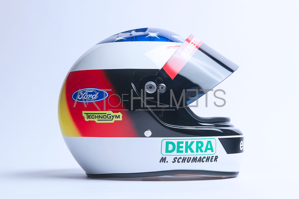 Michael Schumacher 1994 F1 Full-Size 1:1 Replica Helmet