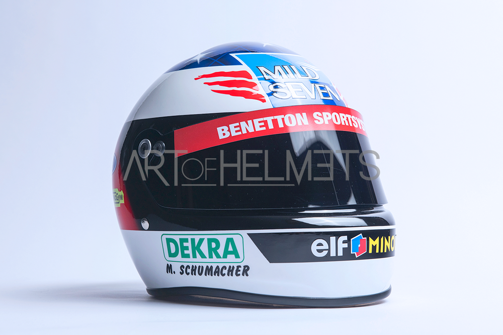 Michael Schumacher 1994 F1 Full-Size 1:1 Replica Helmet