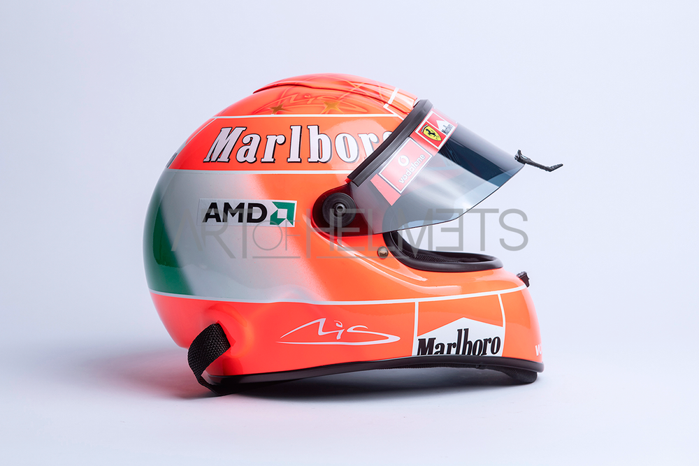 Michael Schumacher 2004 F1 Monza GP Full-Size 1:1 Replica Helmet