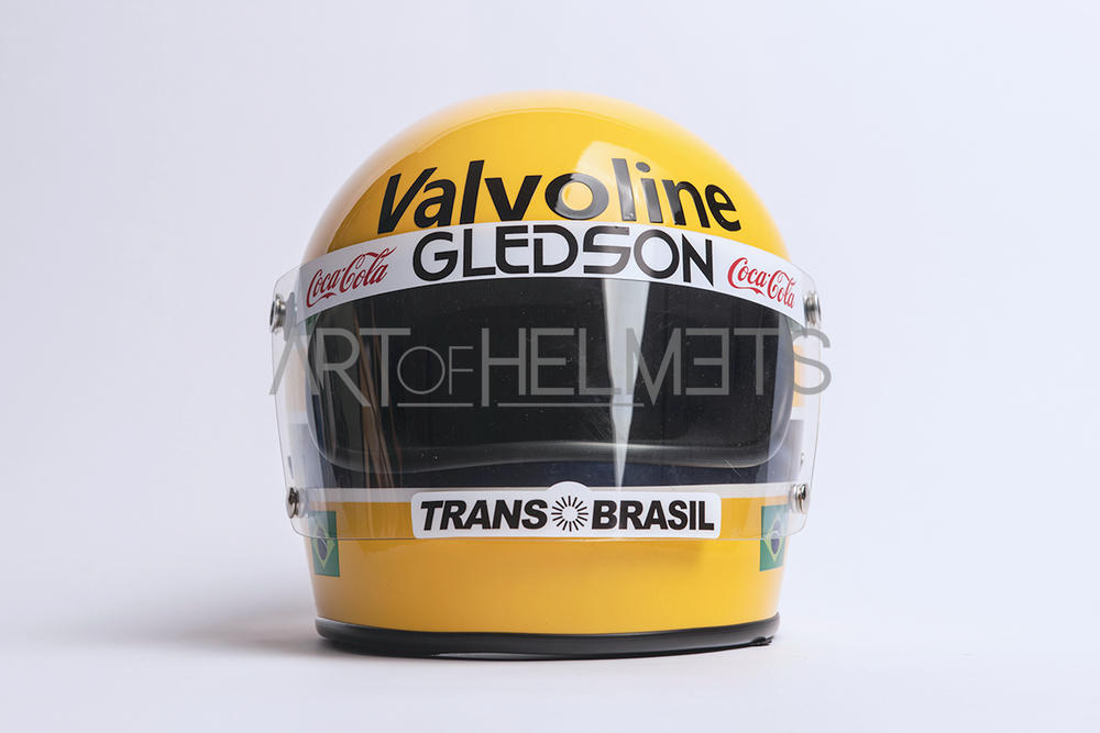 Ayrton Senna 1979 & 1980 Karting Full-Size 1:1 Replica Helmet