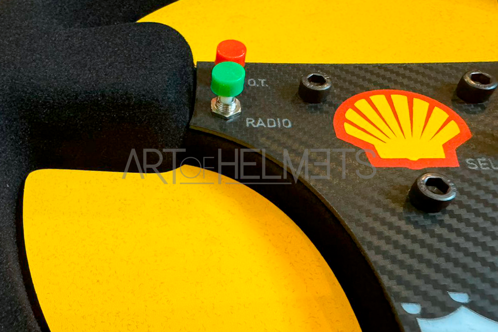 Ayrton Senna Mclaren MP4/6 1991 Steering Wheel 1:1 Scale Handmade Replica