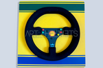 Ayrton Senna Mclaren MP4/6 1991 Steering Wheel 1:1 Scale Handmade Replica