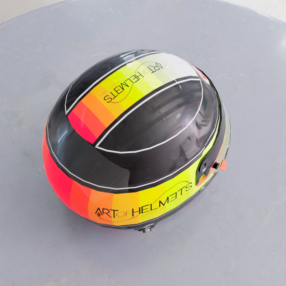 Package 4: Helmet Custom Design 3D Rendered Images + 360° Video + IG Reel + Paintjob