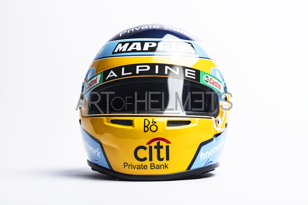 Fernando Alonso 2021 F1 Full-Size 1:1 Replica Helmet