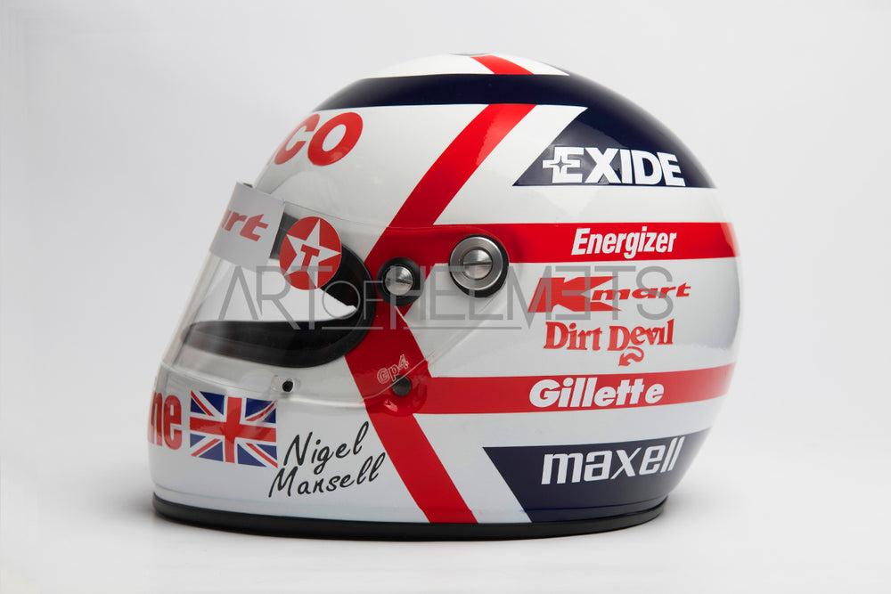 Nigel Mansell 1993 Indy Car Full-Size 1:1 Replica Helmet