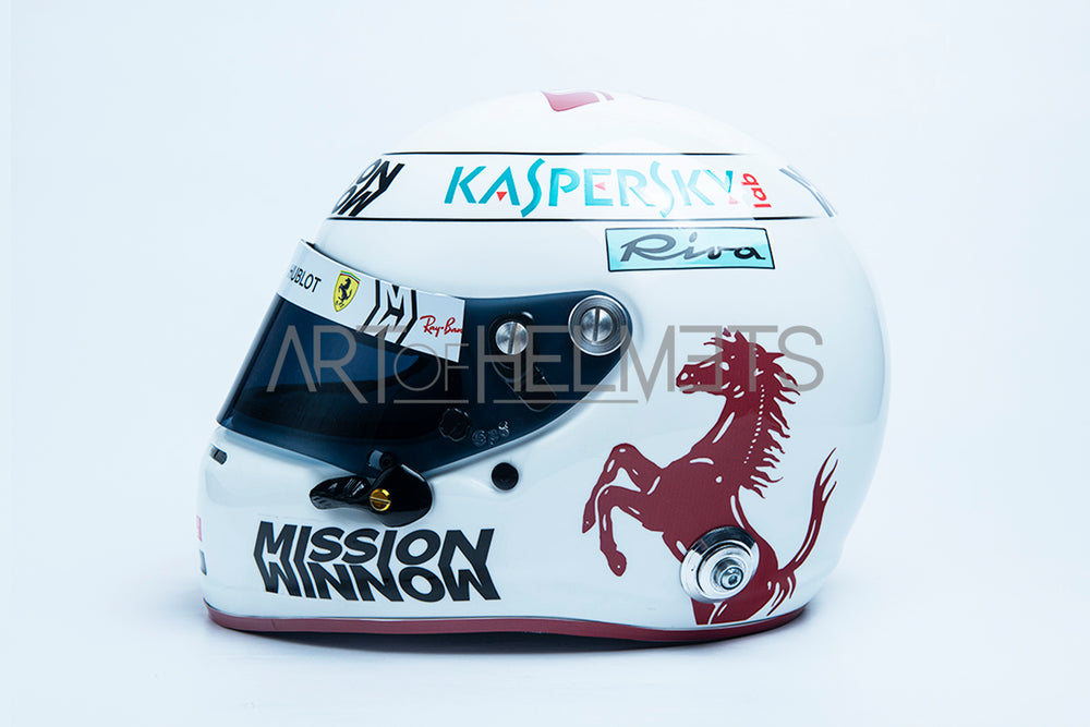 Себастьян Vettel 2019 бразильский Гран-при полном размере 1:1 Реплика шлем