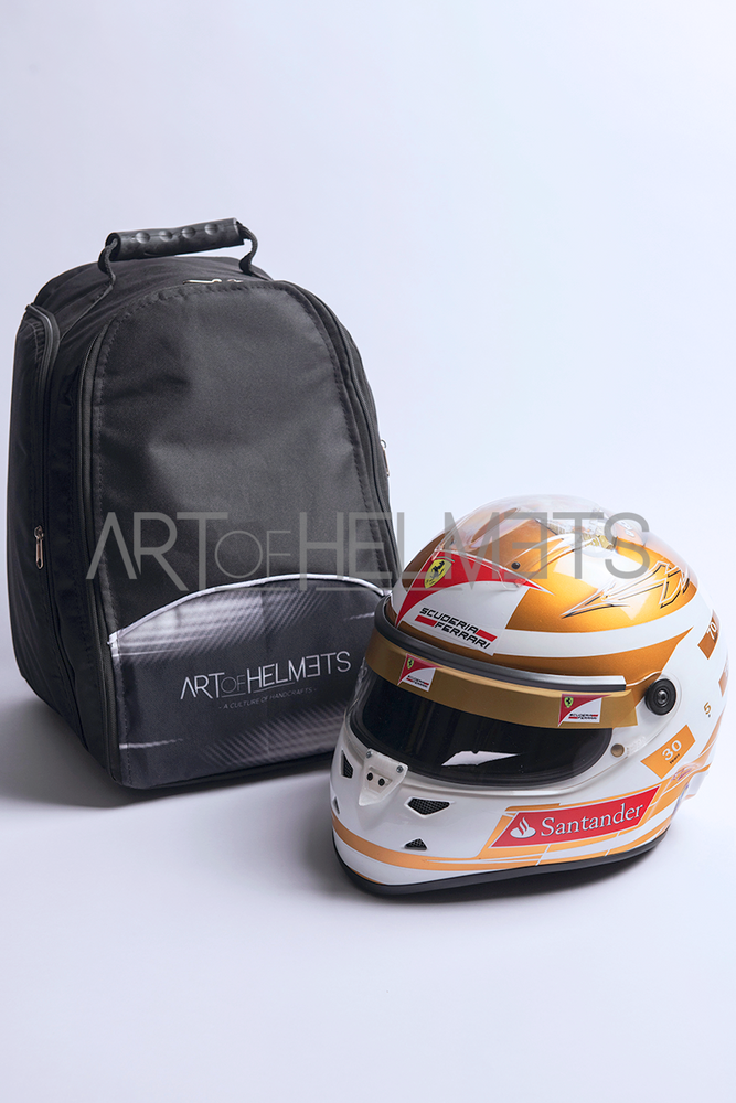 Fernando Alonso 2012 F1 Monaco Grand Prix Full-Size 1:1 Replica Helmet