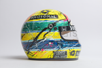 Ayrton Senna 1988 Art Custom Full-Size 1:1 Replica Helmet by Montesano.