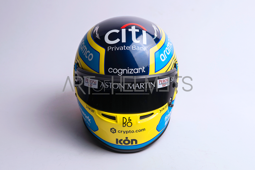 Fernando Alonso 2023 Formula One Full-Size 1:1 Replica Helmet