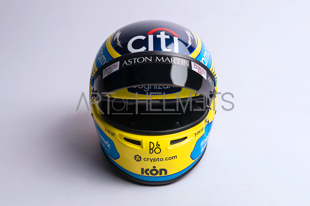 Fernando Alonso 2023 Formula One Full-Size 1:1 Replica Helmet