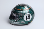 Fernando Alonso 2023 F1 Silverstone GP Full-Size 1:1 Replica Helmet