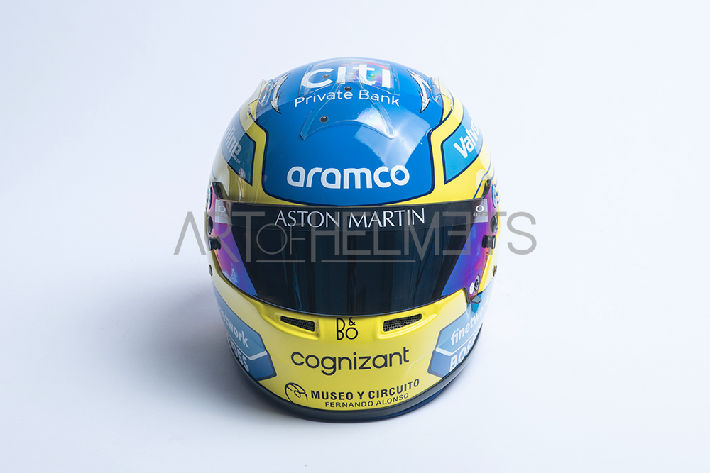 Fernando Alonso 2024 F1 Full-Size 1:1 Replica Helmet