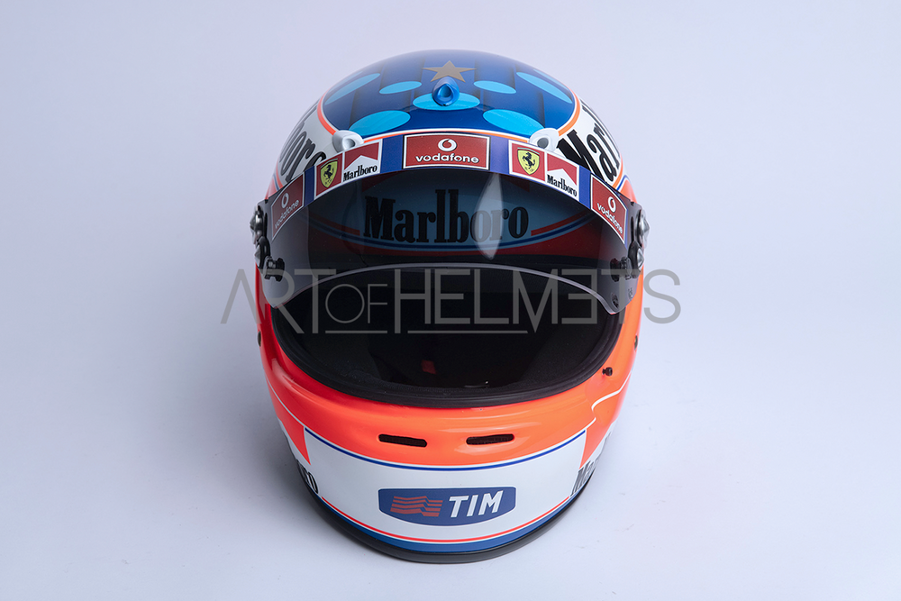 Rubens Barrichello 2005 Full-Size 1:1 Replica Helmet