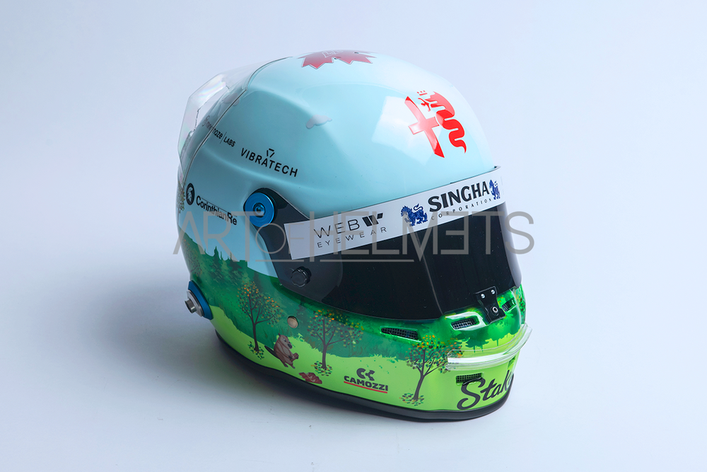 Valtteri Bottas 2023 F1 Canada Grand Prix Full-Size 1:1 Replica Helmet