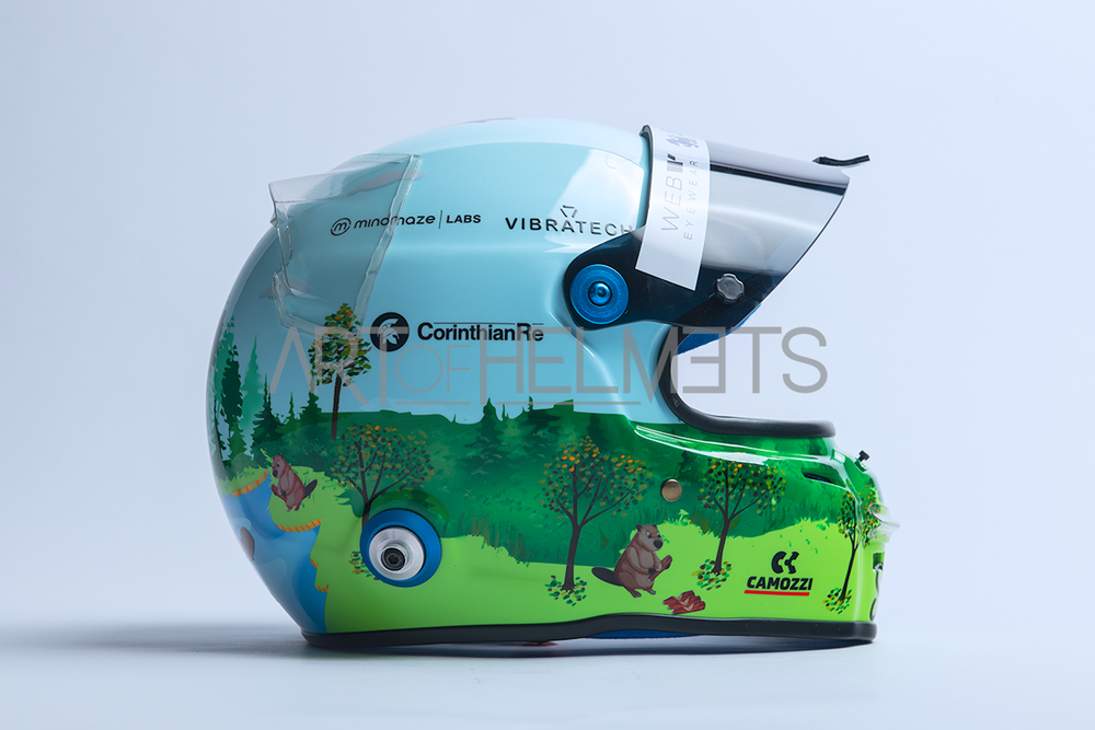 Valtteri Bottas 2023 F1 Canada Grand Prix Full-Size 1:1 Replica Helmet