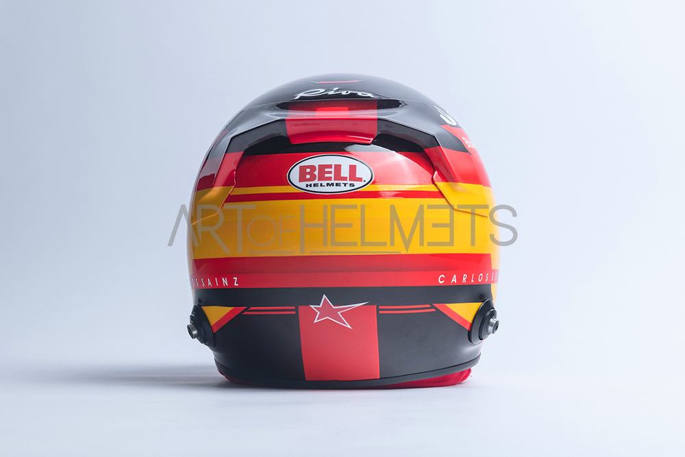 Carlos Sainz 2023 F1 Full-Size 1:1 Replica Helmet