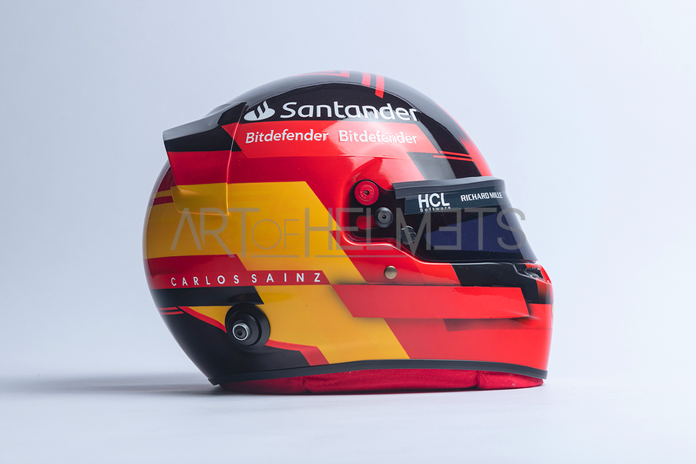 Carlos Sainz 2023 F1 Full-Size 1:1 Replica Helmet