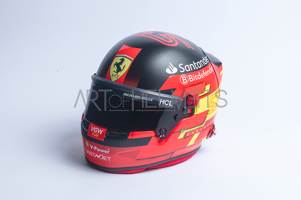 Carlos Sainz 2024 F1 Full-Size 1:1 Replica Helmet