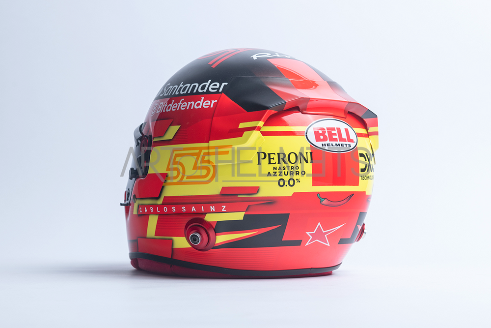 Carlos Sainz 2024 F1 Full-Size 1:1 Replica Helmet