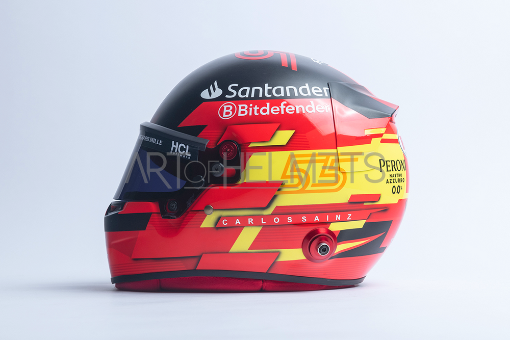 Carlos Sainz 2024 F1 Full-Size 1:1 Replica Helmet