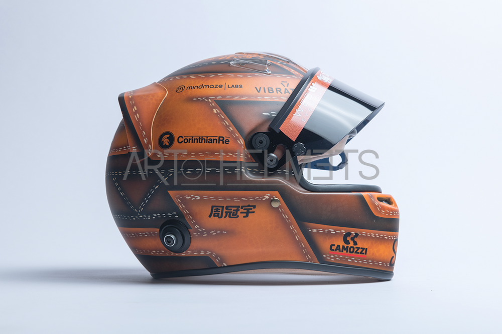 Zhou Guanyu 2023 F1 Austin Grand Prix Full-Size 1:1 Replica Helmet