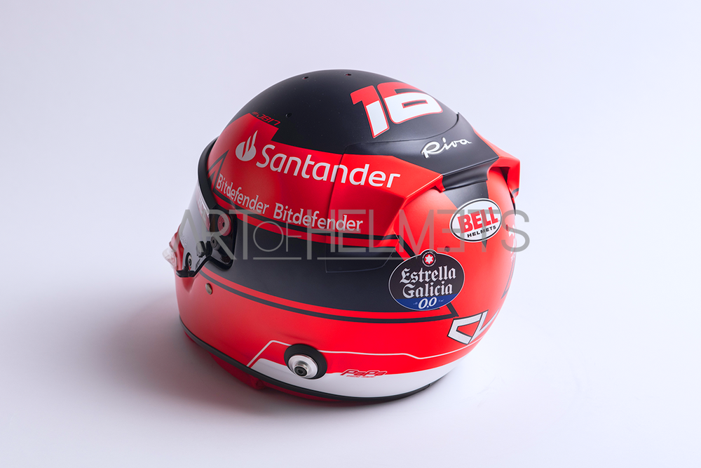 Charles Leclerc 2023 Canada Grand Prix F1 Full-Size 1:1 Replica Helmet