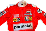 Niki Lauda 1975 F1 Race Embroidered Suit Replica