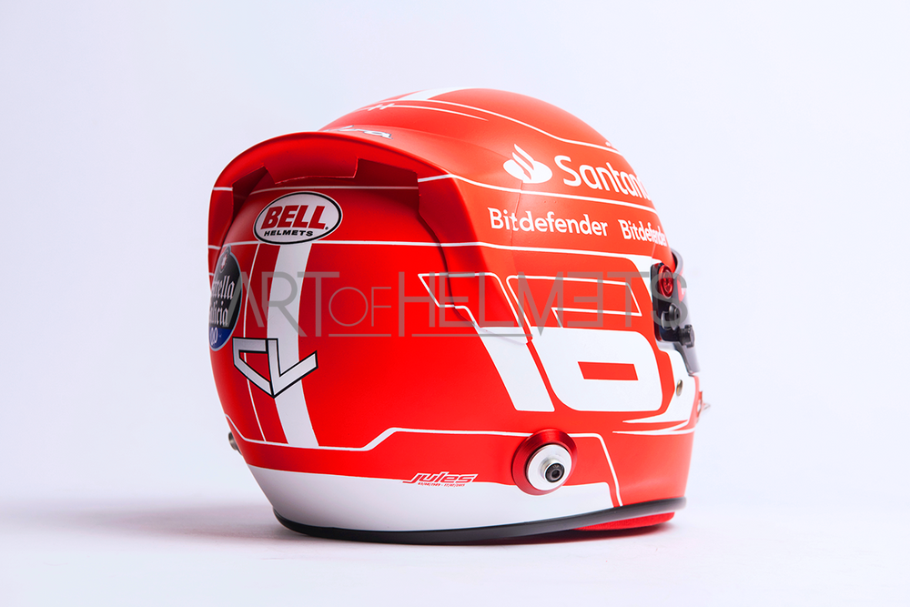 Charles Leclerc 2023 F1 Full-Size 1:1 Replica Helmet