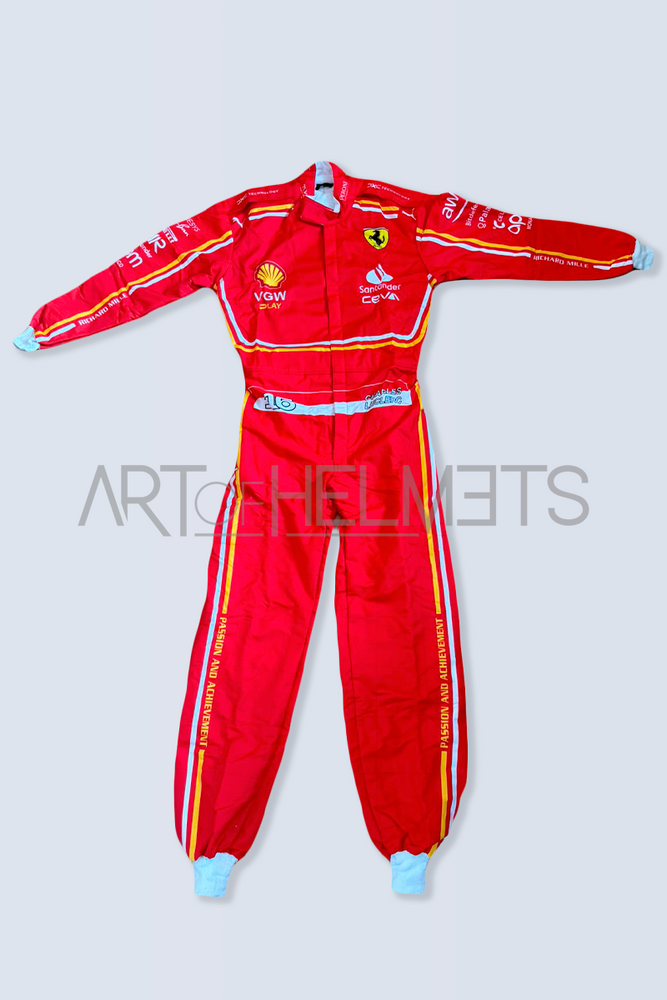 Charles Leclerc 2024 F1 Race Suit Replica