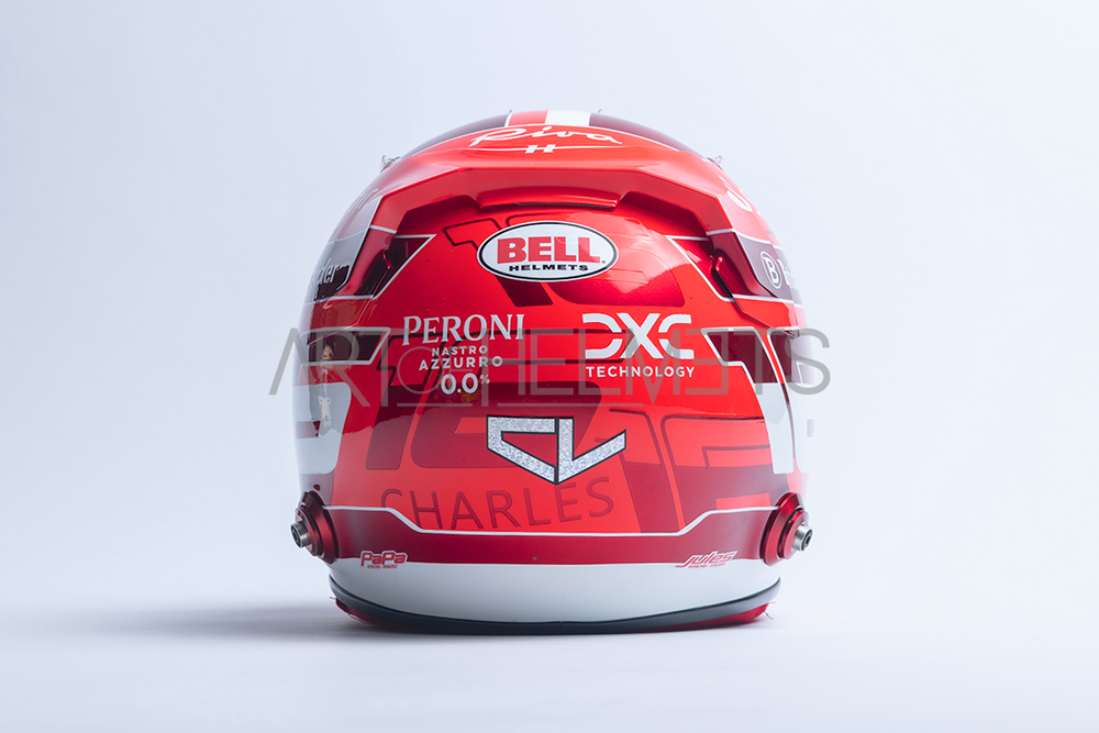 Charles Leclerc 2024 F1 Full-Size 1:1 Replica Helmet