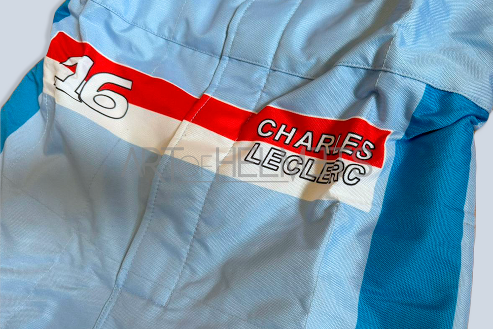 Charles Leclerc 2024 Miami Grand Prix F1 Race Suit Replica