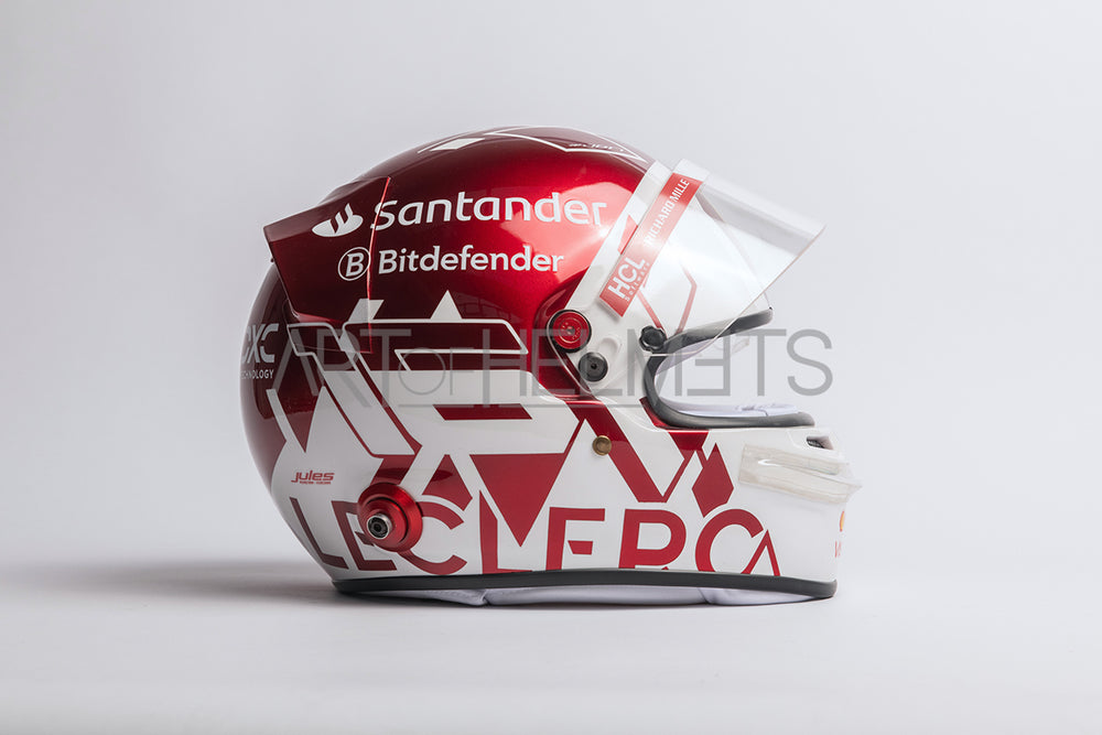 Charles Leclerc 2024 Monaco Grand Prix F1 Full-Size 1:1 Replica Helmet