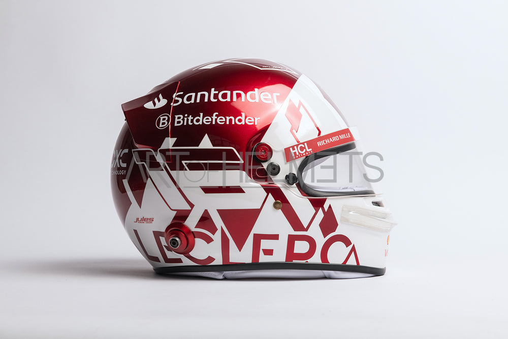 Charles Leclerc 2024 Monaco Grand Prix F1 Full-Size 1:1 Replica Helmet