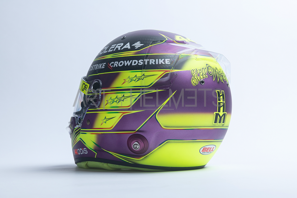 Lewis Hamilton 2024 Formula One F1 Full-Size 1:1 Replica Helmet