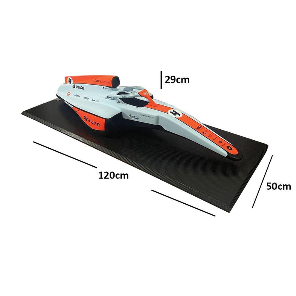 MCL35M Monaco GP Formula One Board Sculpture