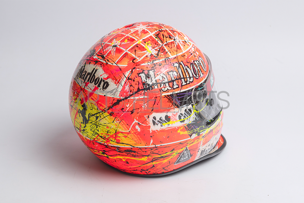 Michael Schumacher 2000 Art Custom Full-Size 1:1 Replica Helmet by Montesano.