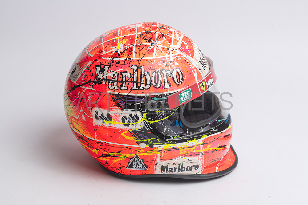 Michael Schumacher 2000 Art Custom Full-Size 1:1 Replica Helmet by Montesano.