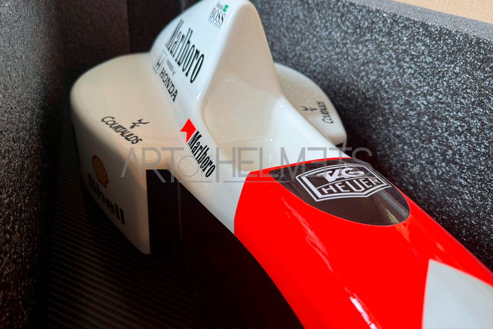 MP4-6 Ayrton Senna 1991 Formula One Board Sculpture