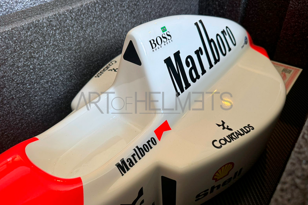 MP4-8 Ayrton Senna 1993 Formula One Board Sculpture