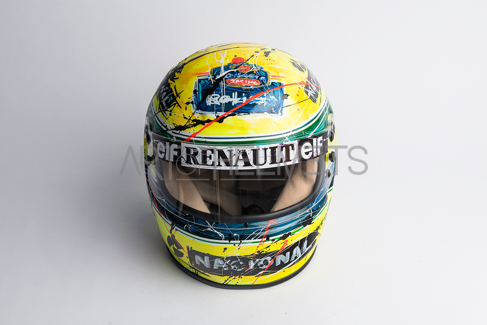 Ayrton Senna 1994 Art Custom Full-Size 1:1 Replica Helmet by Montesano