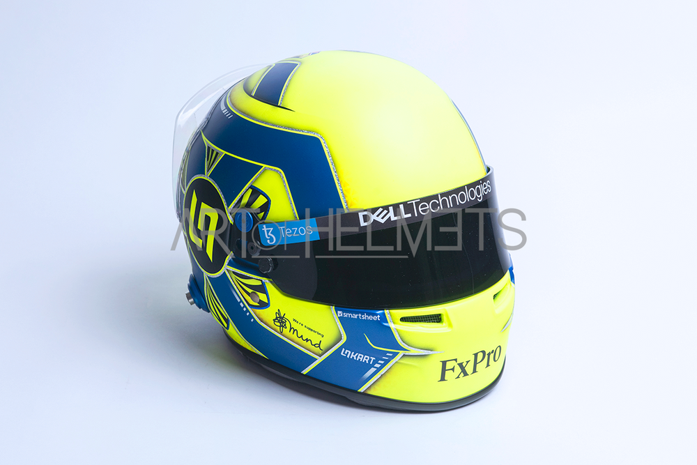 Lando Norris 2022 F1 Full-Size 1:1 Replica Helmet