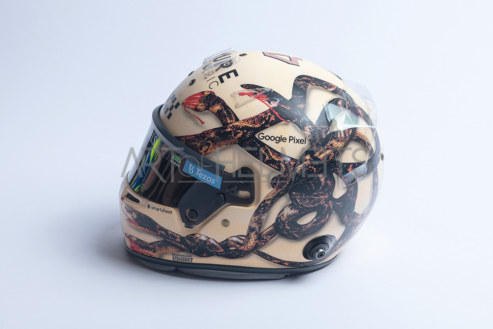 Lando Norris 2023 Las Vegas GP F1 Full-Size 1:1 Replica Helmet