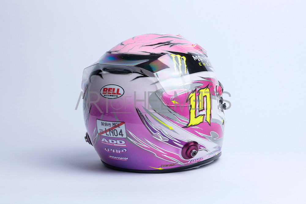 Lando Norris 2024 Suzuka GP F1 Full-Size 1:1 Replica Helmet