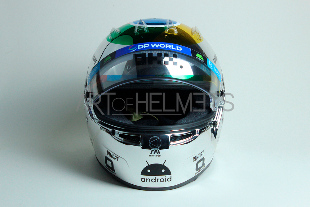 Lando Norris 2023 Silverstone GP F1 Full-Size 1:1 Replica Helmet