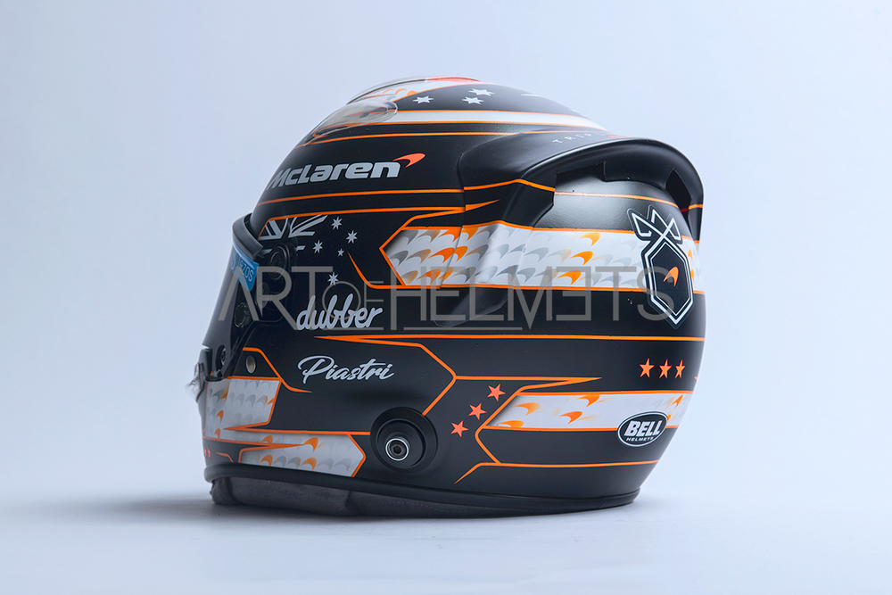 Oscar Piastri 2023 F1 Monaco Grand Prix Full-Size 1:1 Replica Helmet