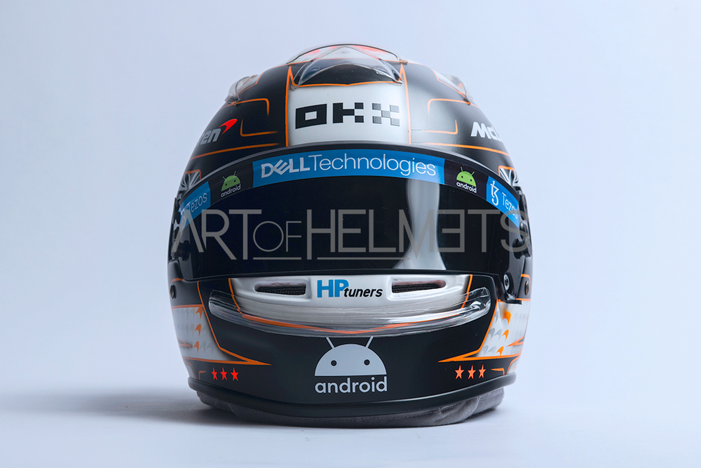 Oscar Piastri 2023 F1 Monaco Grand Prix Full-Size 1:1 Replica Helmet