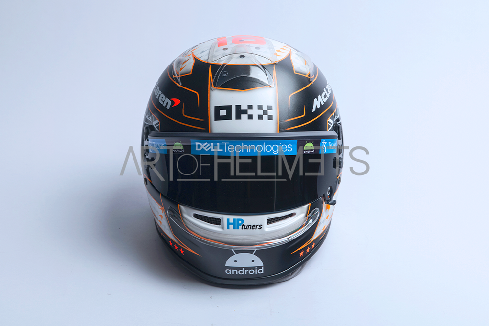 Oscar Piastri 2023 F1 Monaco Grand Prix Full-Size 1:1 Replica Helmet