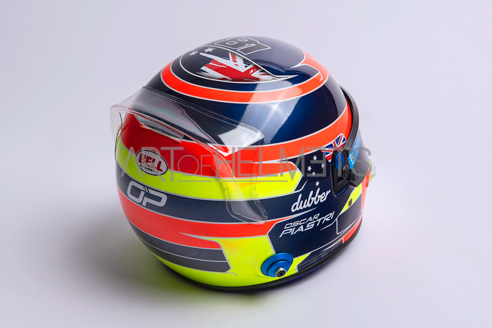 Oscar Piastri 2023 F1 Full-Size 1:1 Replica Helmet